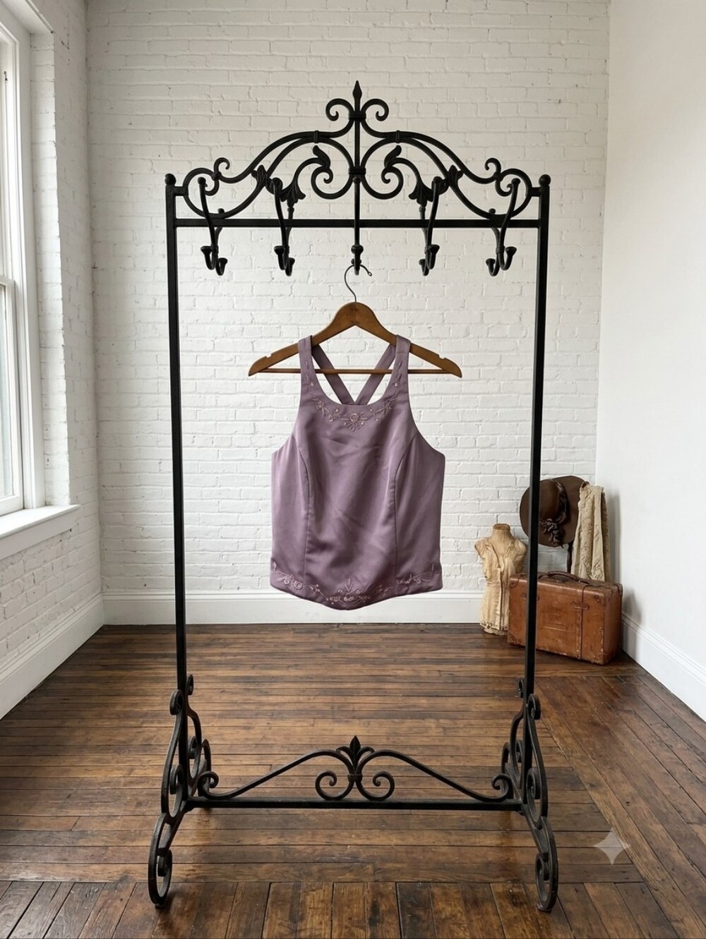 Alfred Angelo Mauve Satin Camisole